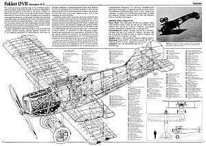 Fokker D.VII Cutaway Drawing