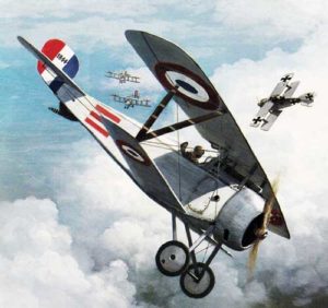 Nieuport 17 airplane