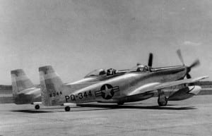 North American F-82E Twin Mustang airplane