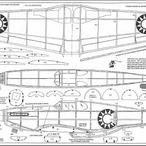 airplane North American P-51B/C Mustang III scale model plans