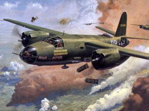 Martin B-26 Marauder airplane