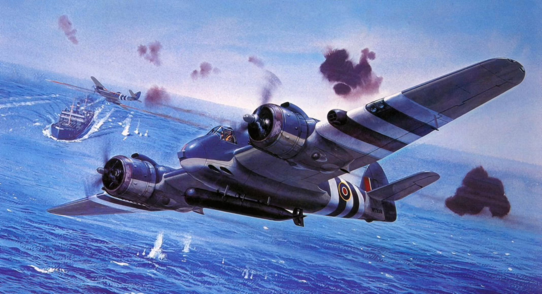 Bristol Beaufighter airplane