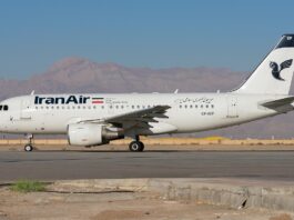Iran Air A319 Wiped Out in U.S.-Israeli Air Strike on Southwest Iran Airport