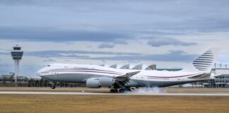 ‘Vader 01’: The Boeing 747-8 That Qatar Gave America Is Now Flying Classified Missions Over Texas